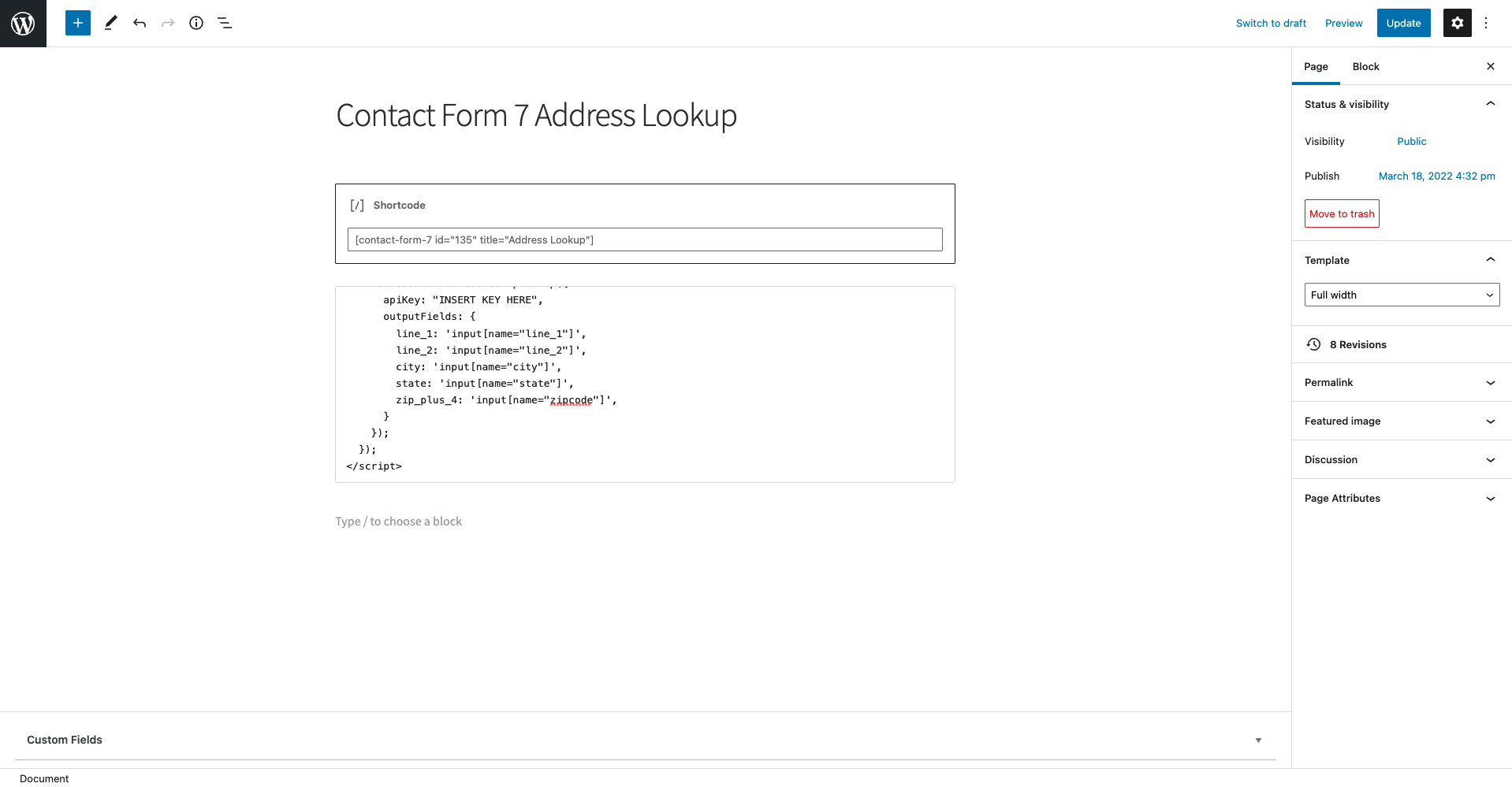 Add the Address Lookup Plugin-screenshot