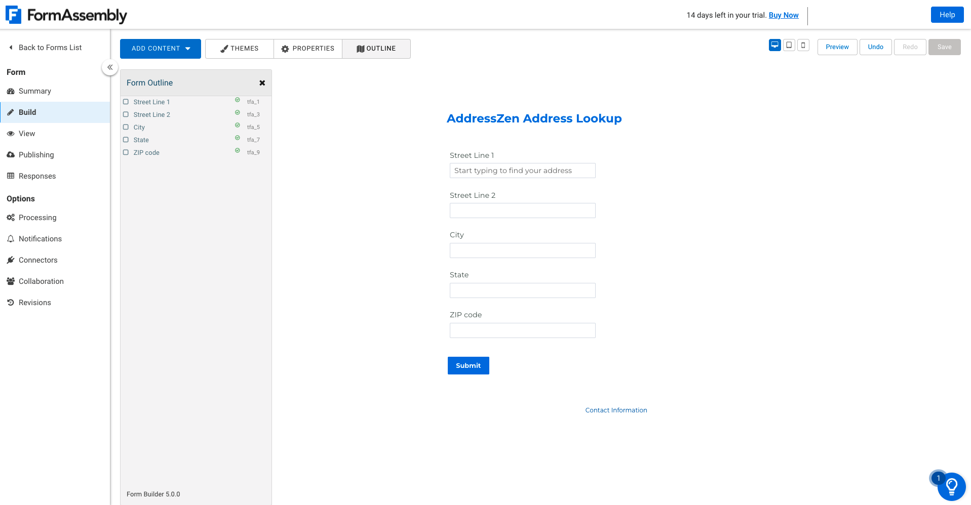 Ensure the attributes match the field values-screenshot